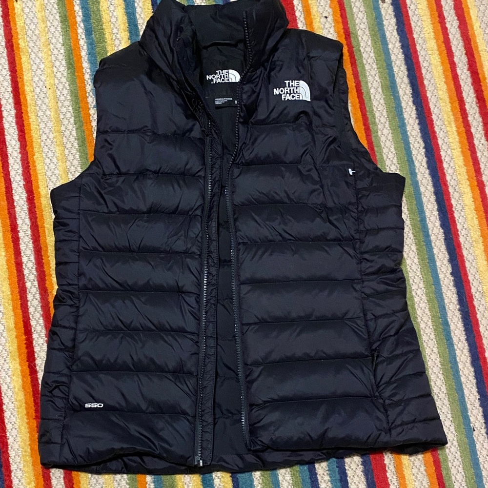 The North Face Black Quilted Vest